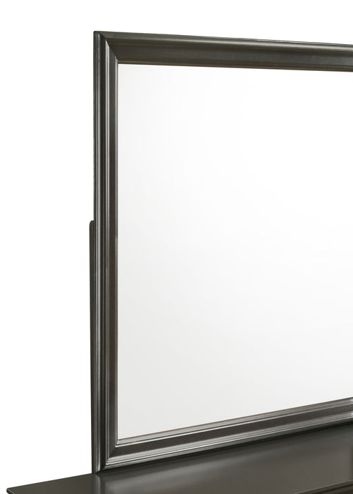 Galaxy Home Brooklyn White Wood Mirror