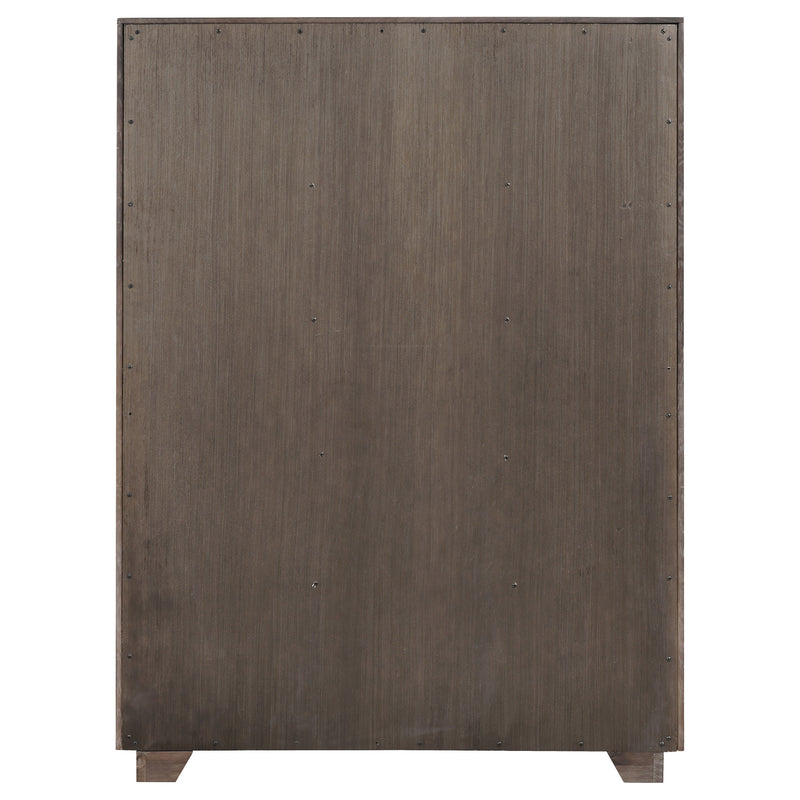 Coaster Furniture Kenora Barley Brown Beige 5 Drawer Chest