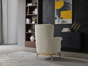 Galaxy Home Zoe Cream Chair