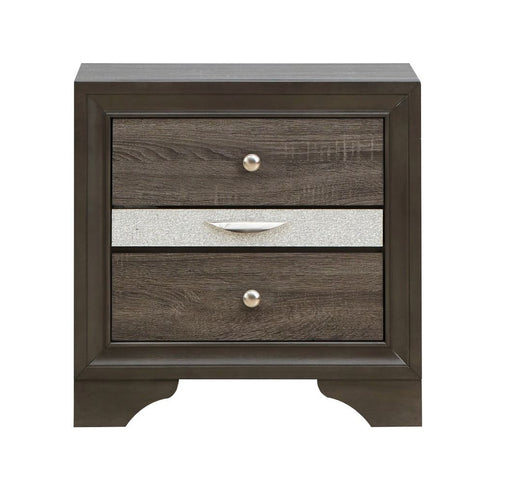 Glory Furniture Madrid Gray Nightstand