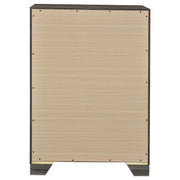 Coaster Furniture Wright Brown Oak 4 Drawer Chest