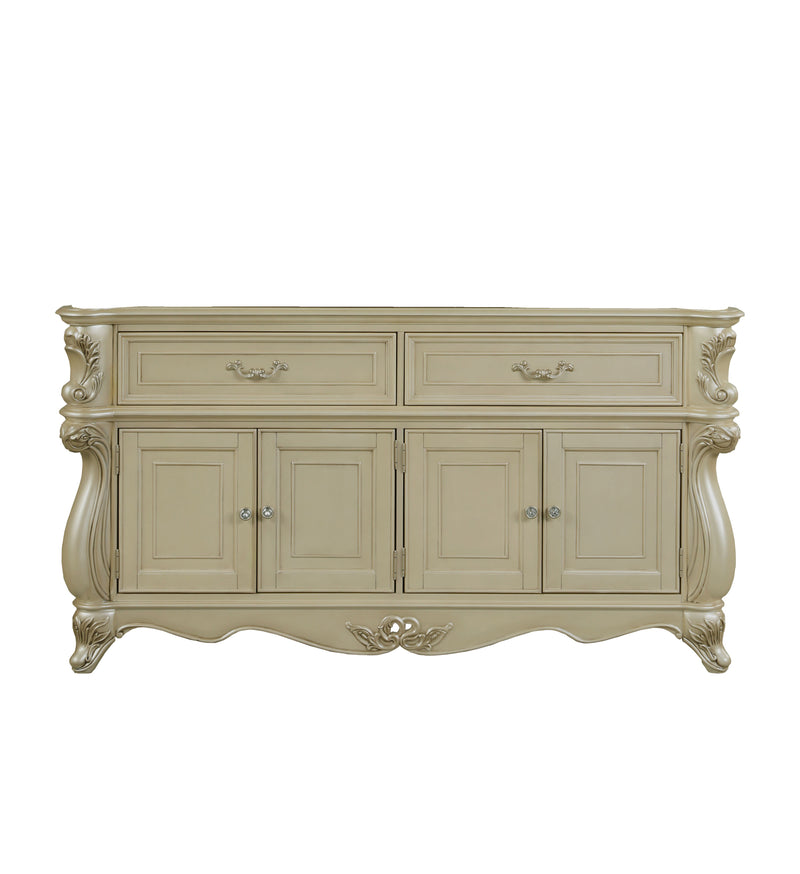 New Classic Furniture Monique Champagne China Buffet