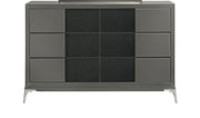 New Classic Furniture Nocturne Slate Gray Dresser