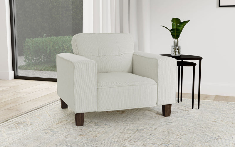 Coaster Furniture Deerhurst Greige Beige Grey Tufted Accent Chair