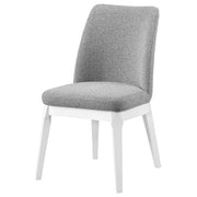2 Coaster Furniture Carissa Light Grey Dining Side Chairs