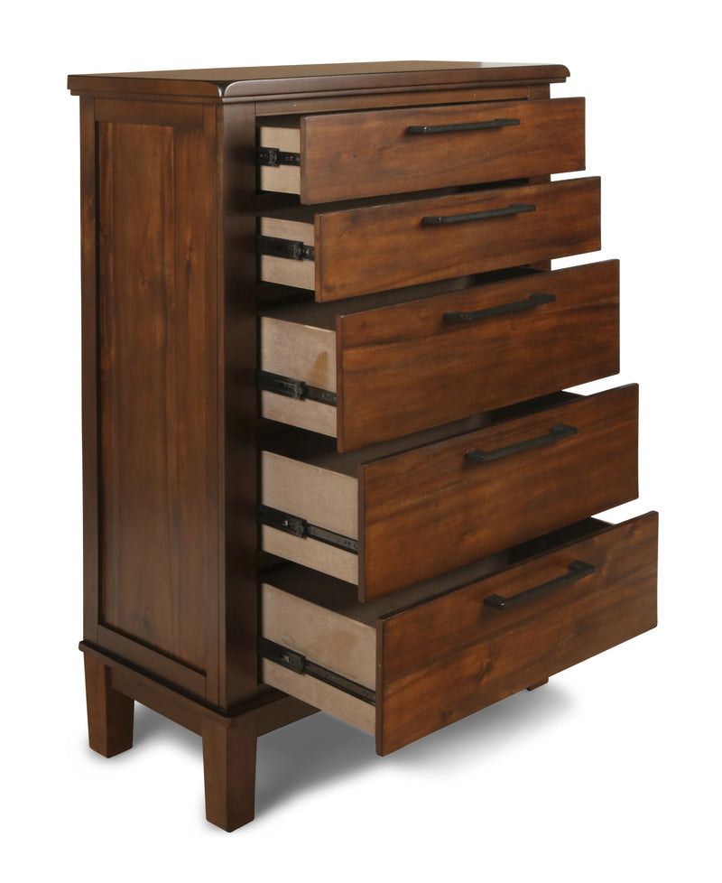 New Classic Furniture Cagney Chestnut Chest