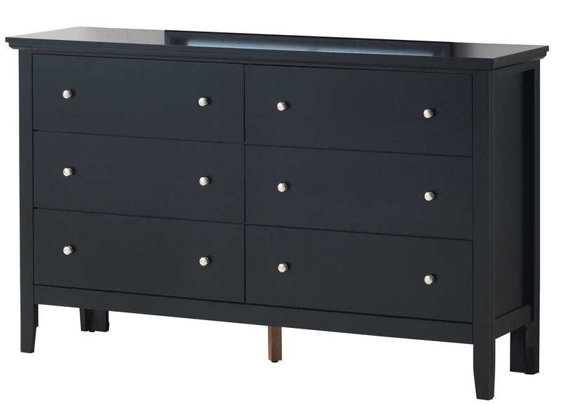 Glory Furniture Primo Black Dresser