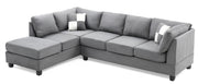 Glory Furniture Malone Mocha Sectional