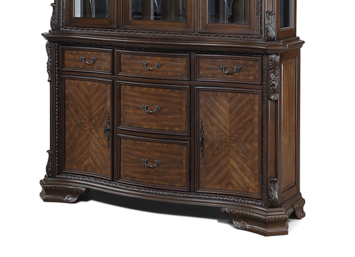 Crown Mark Kiera Coffee Brown Buffet