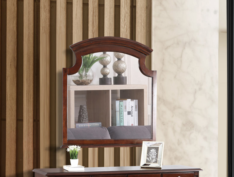 Glory Furniture Summit White Mirror