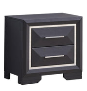 Glory Furniture Liverpool Black Nightstand