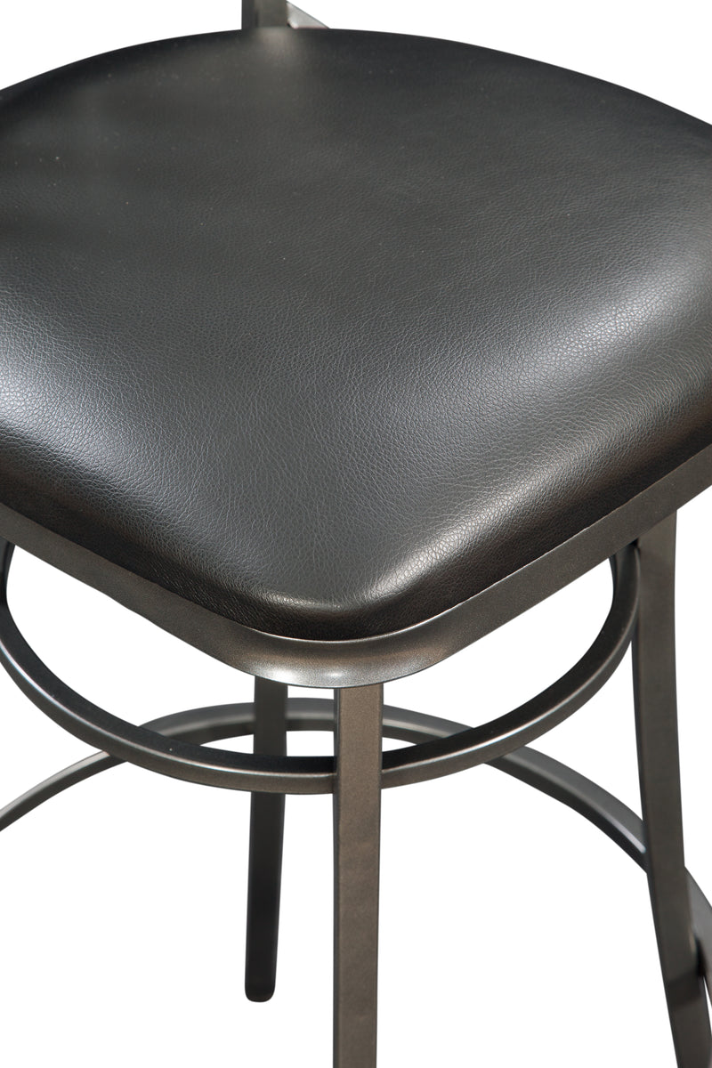 Steve Silver Stellan Black Swivel Barstool