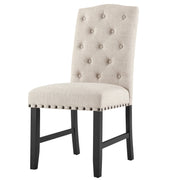 New Classic Furniture Daphne Gray 5pc 60 Inch Dining Set