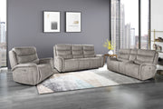 New Classic Furniture Kamari Gray Power Glider Recliner