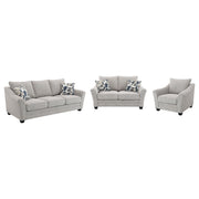 Coaster Furniture Tomkins Light Grey 3pc Living Room Set