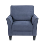 Home Elegance Aliana Gray 3pc Living Room Set