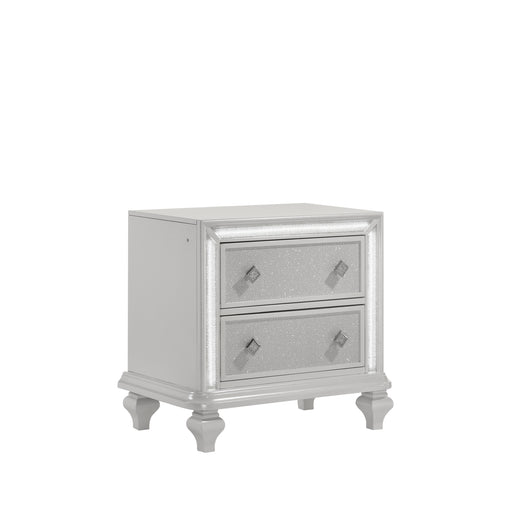 New Classic Furniture Stardust White Nightstand