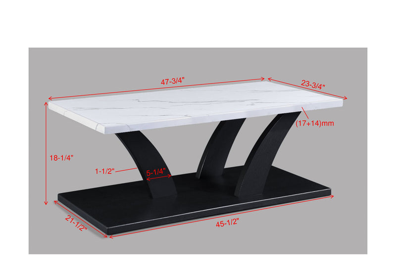 Crown Mark Zion 3pc Cocktail Table Set