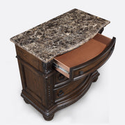Crown Mark Stanley Coffee Brown Night Stand