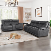 New Classic Furniture Titan Gray 2pc Living Room Set