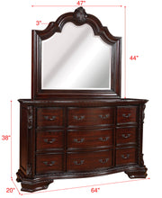 Crown Mark Sheffield Dresser and Mirror