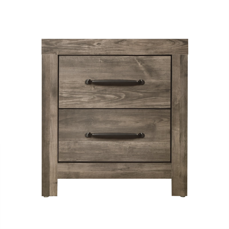 New Classic Furniture Misty Lodge Gray Nightstand
