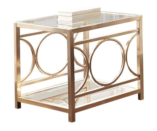 Steve Silver Olympia Gold End Table