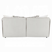 Acme Furniture Yolanda Beige Loveseat with 4 Pillows