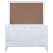 Coaster Furniture Bexhill White Dresser and Mirror