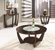 Steve Silver Rafael Merlot Cherry Cocktail Table