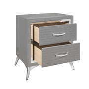 New Classic Furniture Huxley Gray Nightstand