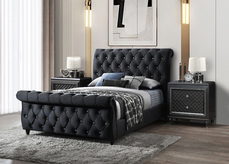 Crown Mark Kyrie King Bed