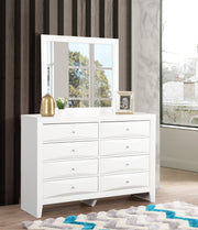Glory Furniture Marilla White Mirror