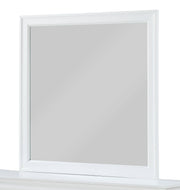 Crown Mark Louis Philip White Dresser and Mirror