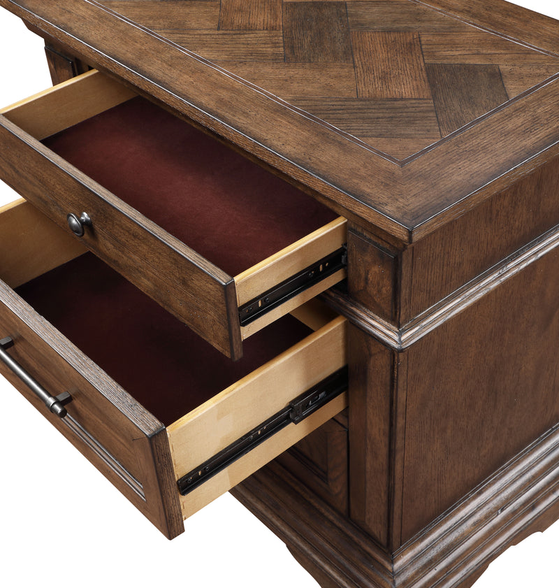 New Classic Furniture Mar Vista Walnut Nightstand