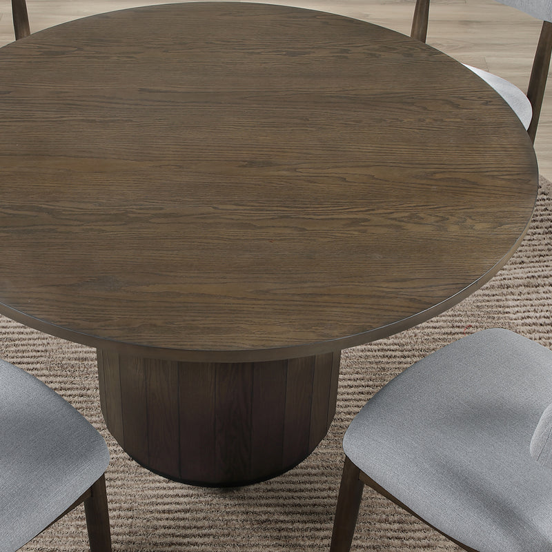 Steve Silver Burlington Brown Round Table