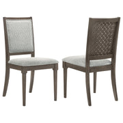 2 Coaster Furniture Onslow Dark Brown Dining Side Chairs