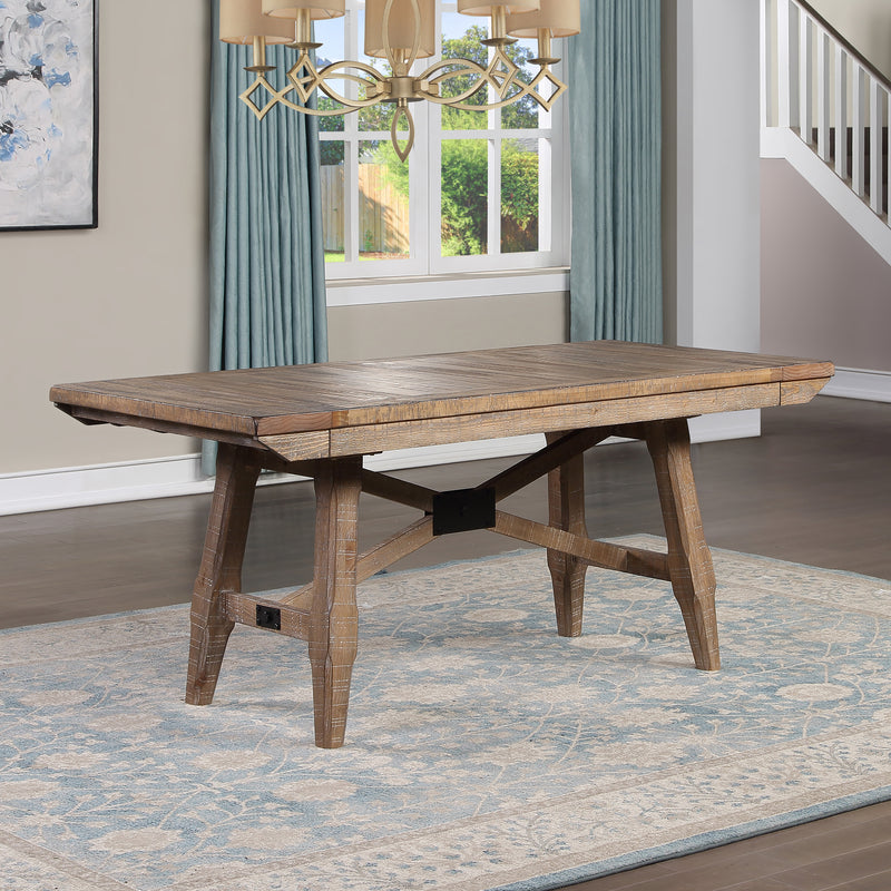 Steve Silver Riverdale Brown 9pc Dining Set