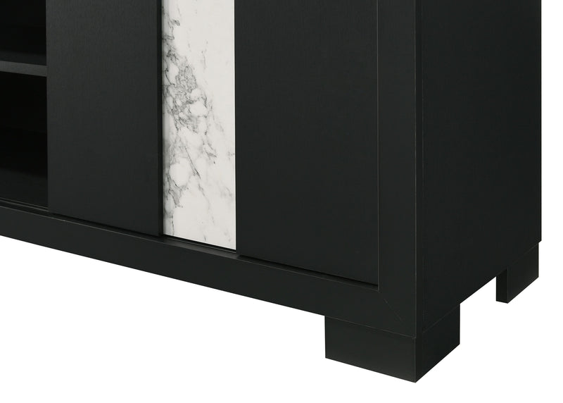 Crown Mark Rangley Black TV Stand