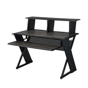 Acme Furniture Humanity Natural Black Music Desk