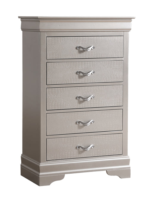 Glory Furniture Lorana Silver Champagne Chest