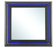 Glory Furniture Lorana Silver Champagne LED Mirror