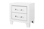 Global Furniture Luccia White Nightstand