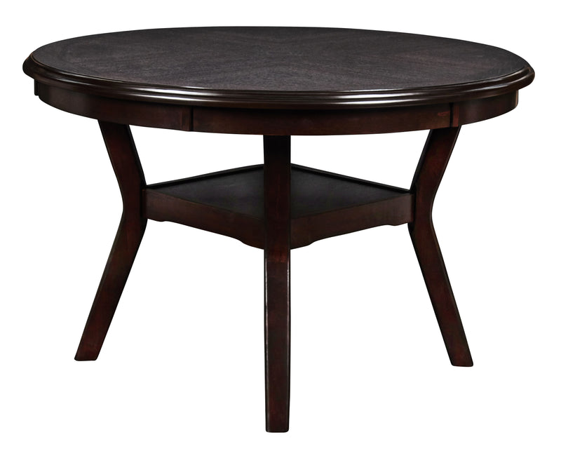 New Classic Furniture Gia Cherry Round 5pc Dining Set