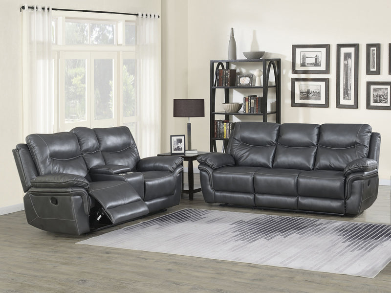 Steve Silver Isabella Gray Recliner Sofa