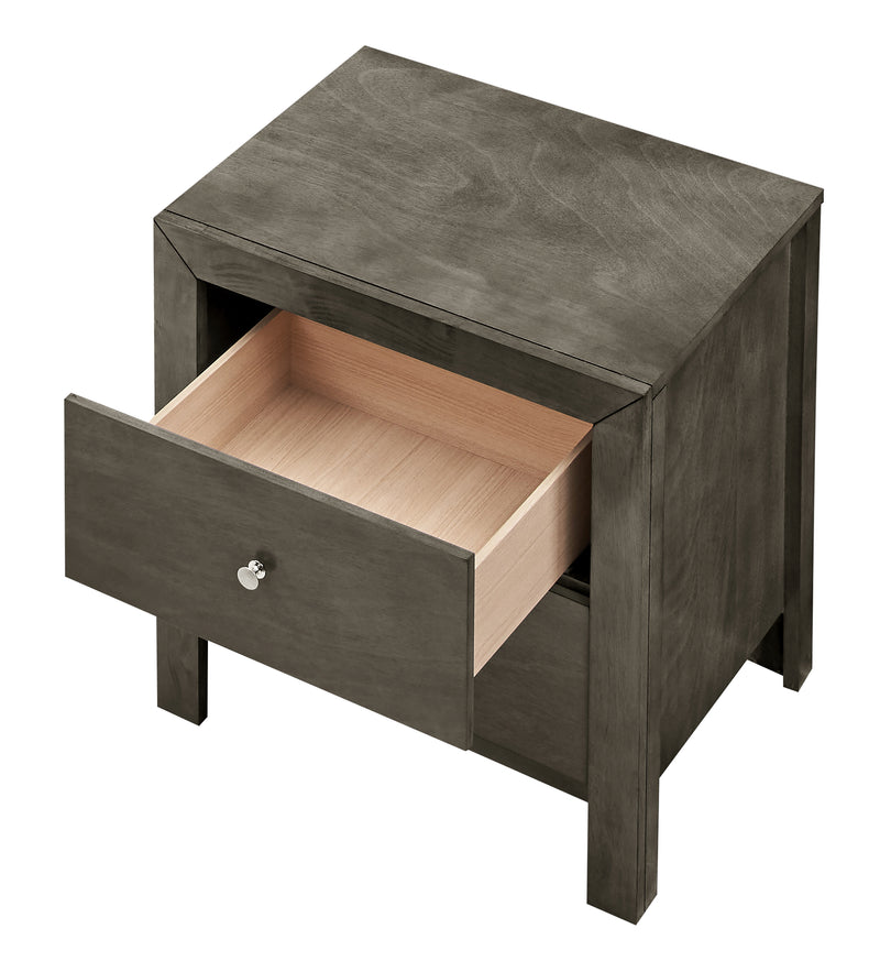 Glory Furniture Burlington Black Nightstand