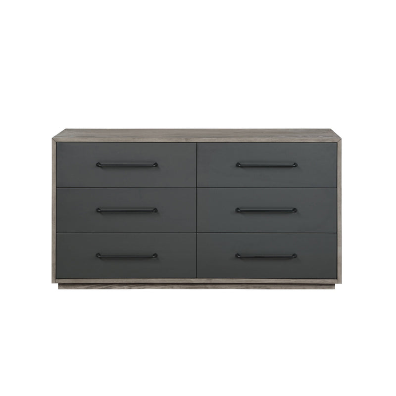 Acme Furniture Estevon Gray Oak Dresser