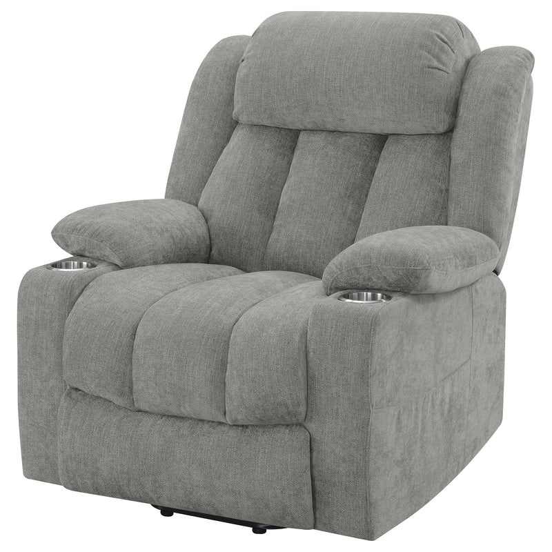 Coaster Furniture Houston Dark Brown Power Lift Recliner Chair