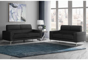 Global Furniture U6109 Black Sofa