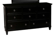New Classic Furniture Tamarack Black Wood Dresser